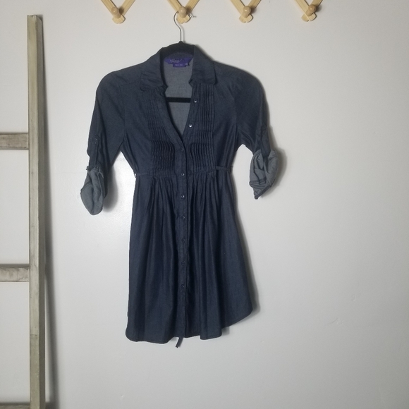 Miley Cyrus & Max Azria Dresses & Skirts - MILEY CYRUS & MAX AZRIA JEAN DRESS SIZE XS